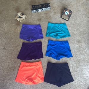 Gymnastics shorts